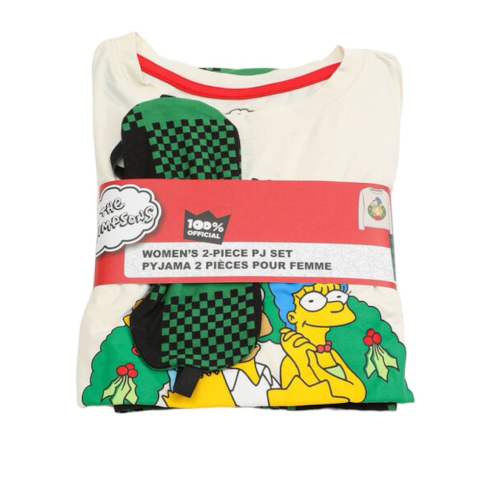 BNWT The Simpsons licensed PJ set (3 pieces women)